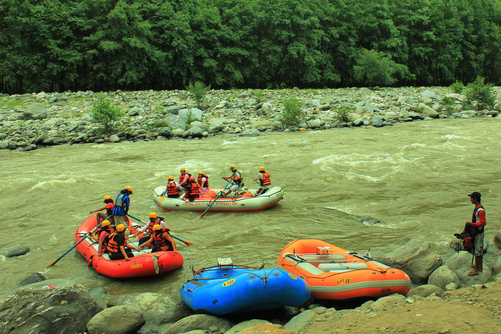 Bravia Hotel Manali Inn Bagian luar foto
